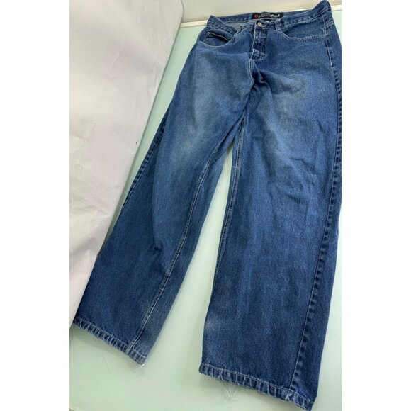 Vintage Southpole Men Jeans 34X32 Baggy Y2k 90s Skater Grunge Hip Hop JNCO Style